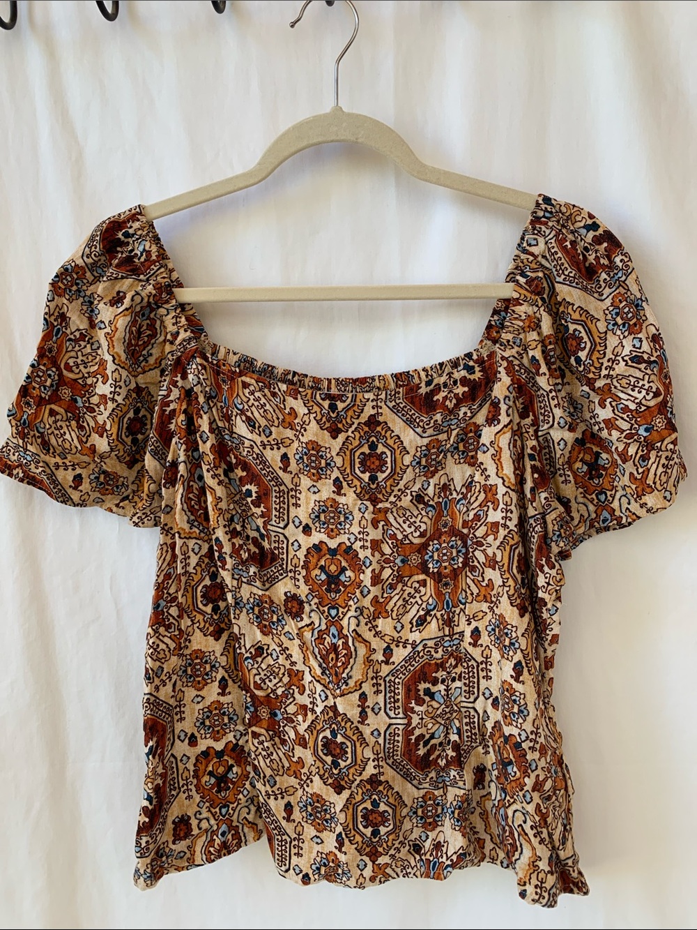Idyllwind Multicolor Patterned Blouse Size Large - Picture 4 of 9